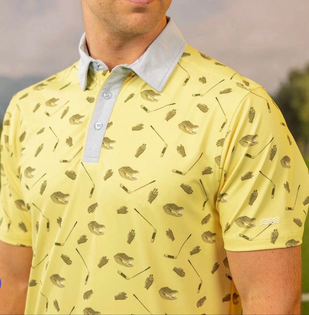 RSVLTS Breakfast Balls HAPPY GILMORE "PLAY FOR CHUBBS" All Day Proformance Polo